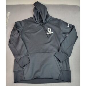 Nike Pro Bowl Hoodie Boys Large Black Lightweight Sweatshirt Kangaroo Pouch Draw